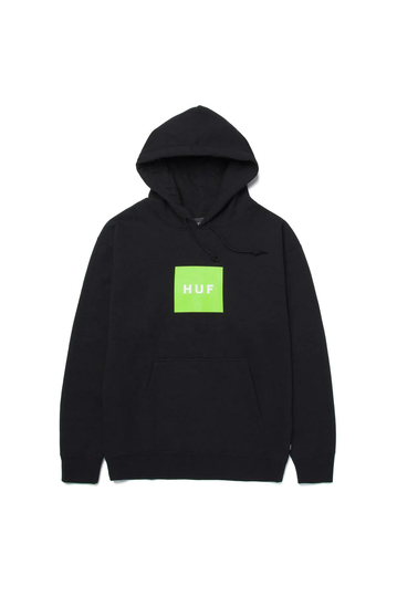 Huf hoodie Box Logo black