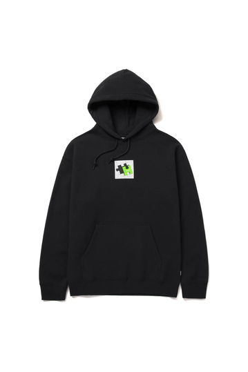 Huf hoodie Mis-fit black