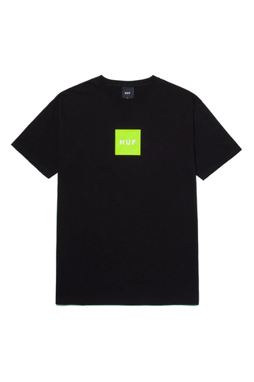 Huf Box Logo T-shirt black