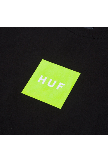 Huf Box Logo T-shirt black
