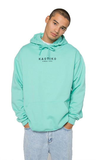 Kaotiko hoodie Vancouver sea green