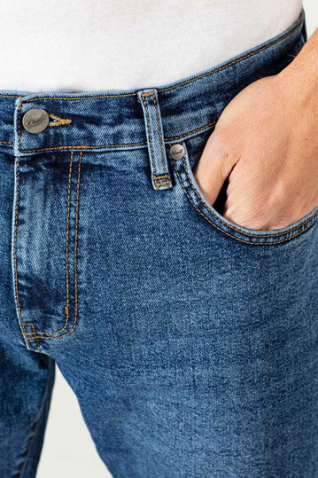 Reell ανδρικό τζιν Barfly Retro Mid Blue