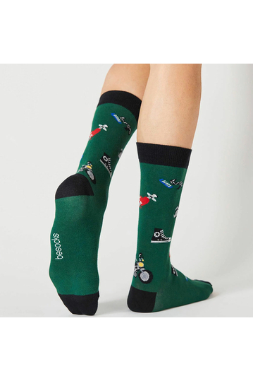 Besocks® BeRebel organic cotton socks green
