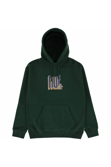 Huf Bookend Hoodie forest green
