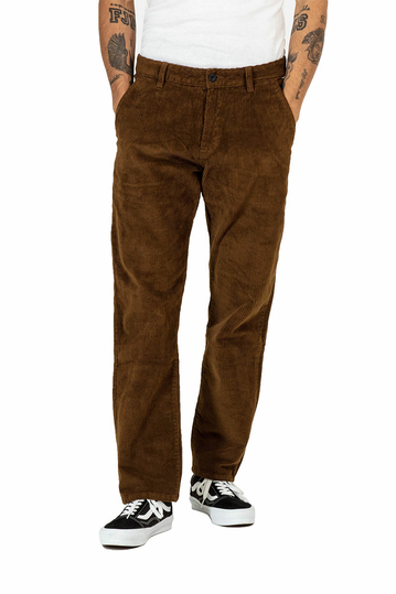 Reell Regular Flex chino brown cord