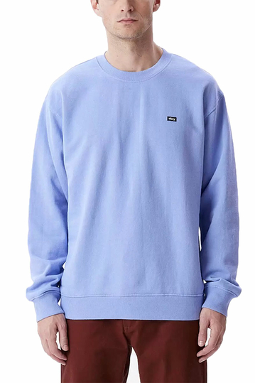 Obey Timeless Recycled sweatshirt pigment digital violet