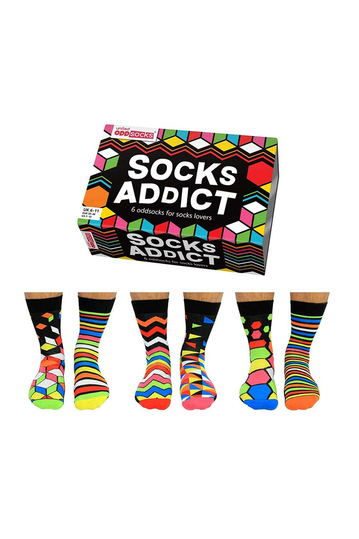United Oddsocks Addict men's Socks 3-pack