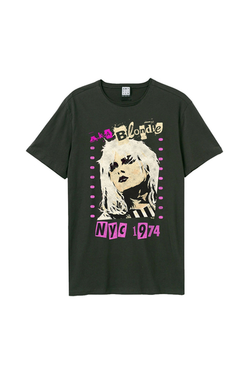 Amplified Blondie T-shirt charcoal - AKA Blondie