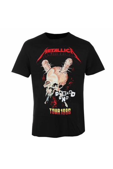 Amplified Metallica T-shirt black - Tour 1986