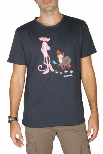 Bigbong Pink Panther t-shirt blue