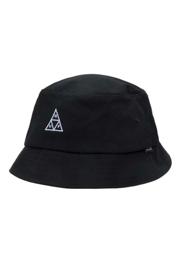 Huf bucket hat - Essentials Triple Triangle black