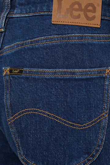 Lee Carol cropped straight jeans - dark hydro