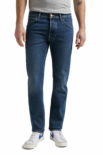 Lee Daren button fly jeans regular straight - mid newberry