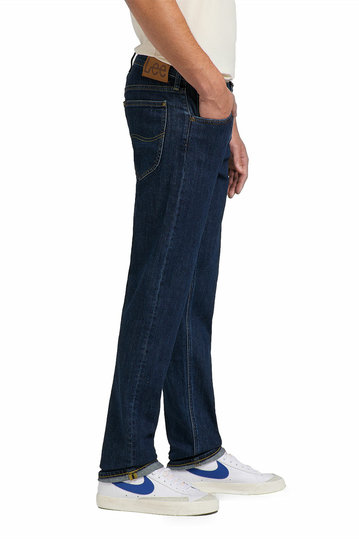 Lee Daren zip fly jeans regular straight - deep dark stone