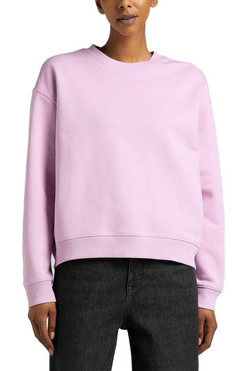 Lee crew sweatshirt - sugar lilac