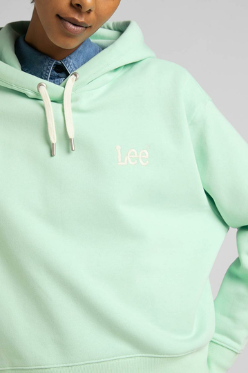 Lee essential hoodie - seaglass