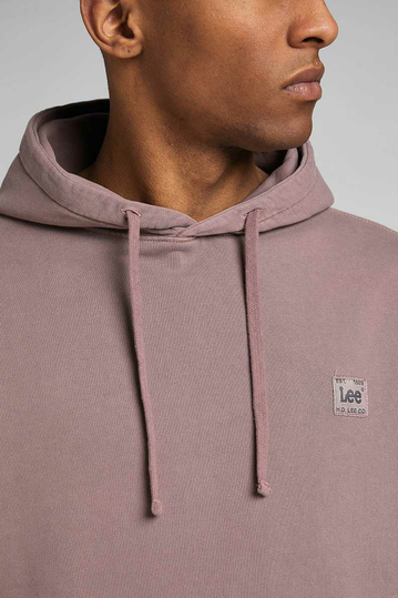 Lee core loose hoodie - purple storm