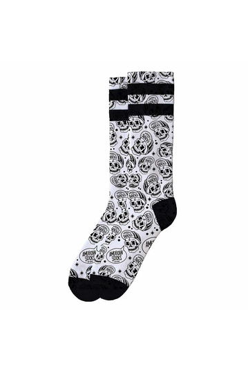 American Socks Skater Skull - mid high κάλτσες