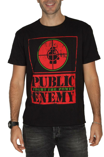 Amplified Public Enemy T-shirt black - Fight The Power
