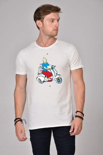 Bigbong Tintin t-shirt off white