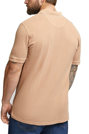 Lee natural dye polo tee cider