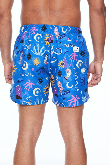 Boardies ανδρικό μαγιό Birsak Blue