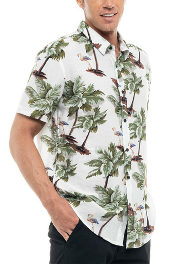 Splendid κοντομάνικο πουκάμισο με τύπωμα