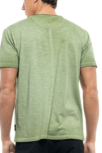 Splendid Henley T-shirt green