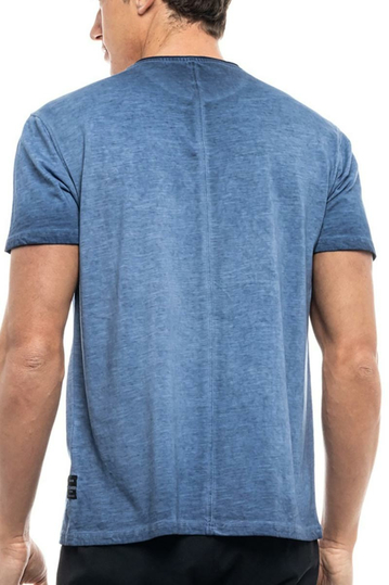 Splendid Henley T-shirt blue