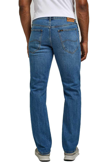 Lee Daren zip fly regular straight jeans - azure