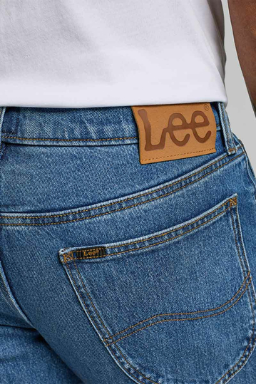 Lee Daren zip fly regular straight jeans - azure
