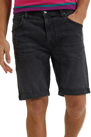 Lee 5-pocket regular fit shorts - gunmetal