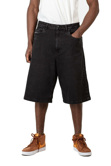 Reell denim short Belmont black wash