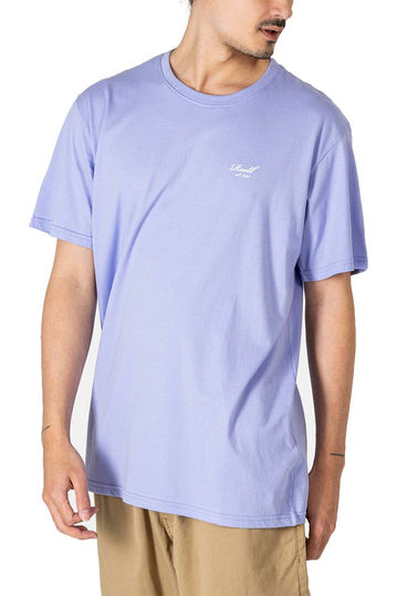 Reell Staple Logo organic cotton T-shirt cosmic lavender