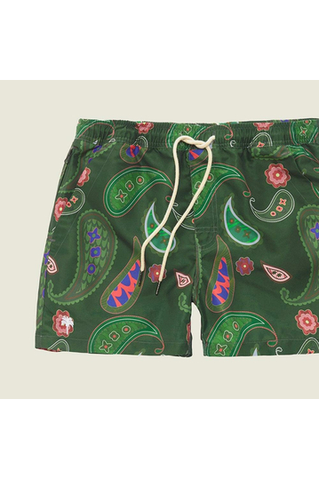 OAS ανδρικό μαγιό Green Paisley