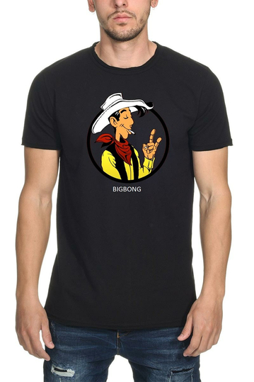 Bigbong Lucky Luke t-shirt black