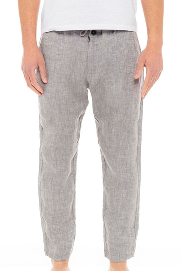 Biston linen pants grey