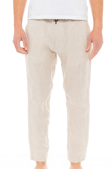 Biston linen pants beige