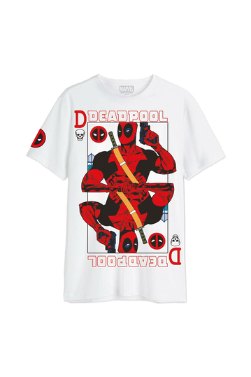 Cotton Division oversize T-shirt Marvel - Deadpool Card