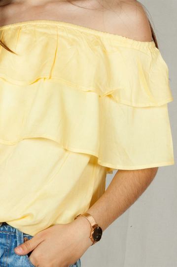 Rut & Circle Singoalla frill top