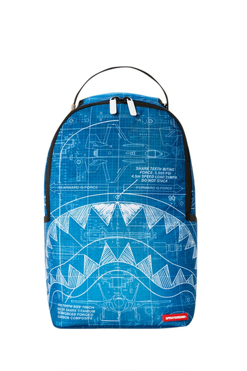 Sprayground Schmatics Shark mini backpack