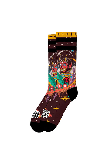 American Socks Space Holidays mid high socks
