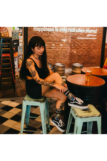 American Socks Guadalupe mid high socks