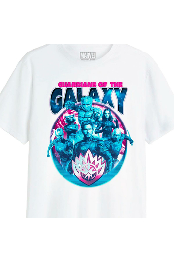 Cotton Division T-shirt Marvel - Les Gardiens de la Galaxie - Eighties Guardians