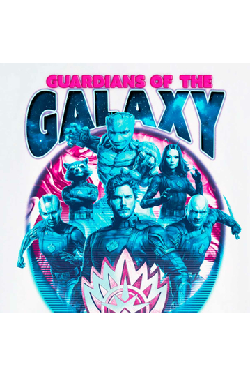 Cotton Division T-shirt Marvel - Les Gardiens de la Galaxie - Eighties Guardians