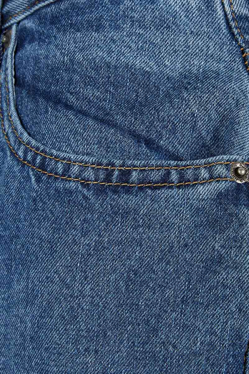 Urban Classics 90's Baggy Jeans Mid Deep Blue