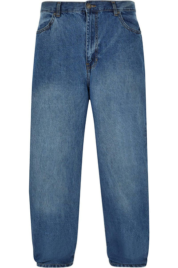 Urban Classics 90's Baggy Jeans Mid Deep Blue