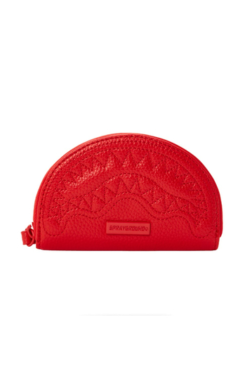 Sprayground Red Riviera Shark Pouch