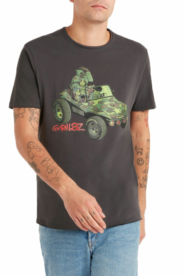 Amplified Gorillaz T-shirt - Geep Charcoal