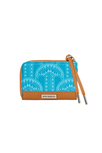 Sprayground Illuchains Turquoise wallet